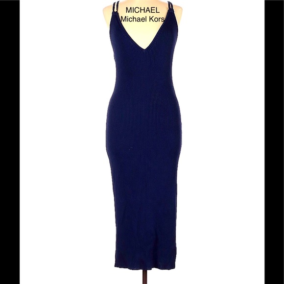 MICHAEL Michael Kors Dresses & Skirts - MICHAEL Michael Kors Knit Midi Dress size L